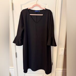 Apt 9 Black V-neck Dress Sz XXL